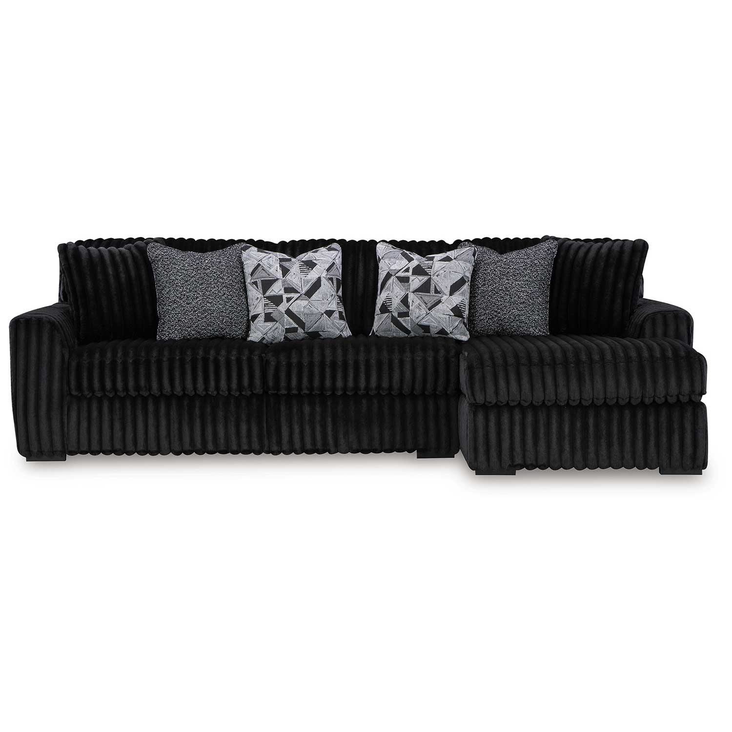 Onyx 4PC Sectional w/RAF Chaise - Thumbnail 5