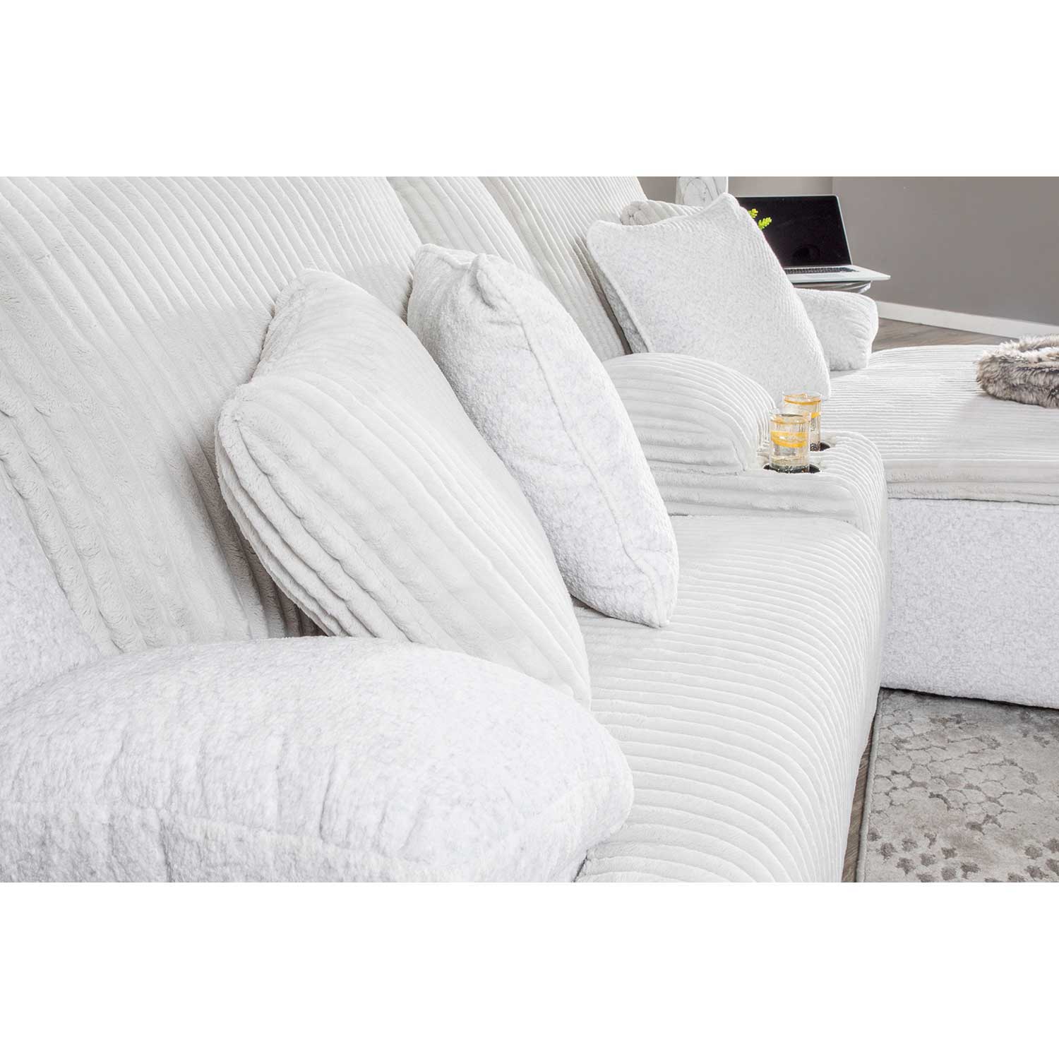 3PC PWR Recline Sectional w/LAF Chaise - Ashley Furniture