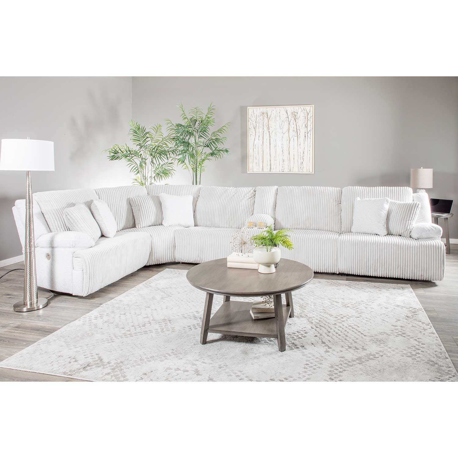 Top Tier 6 Piece Power Recline Sectional - Thumbnail 3