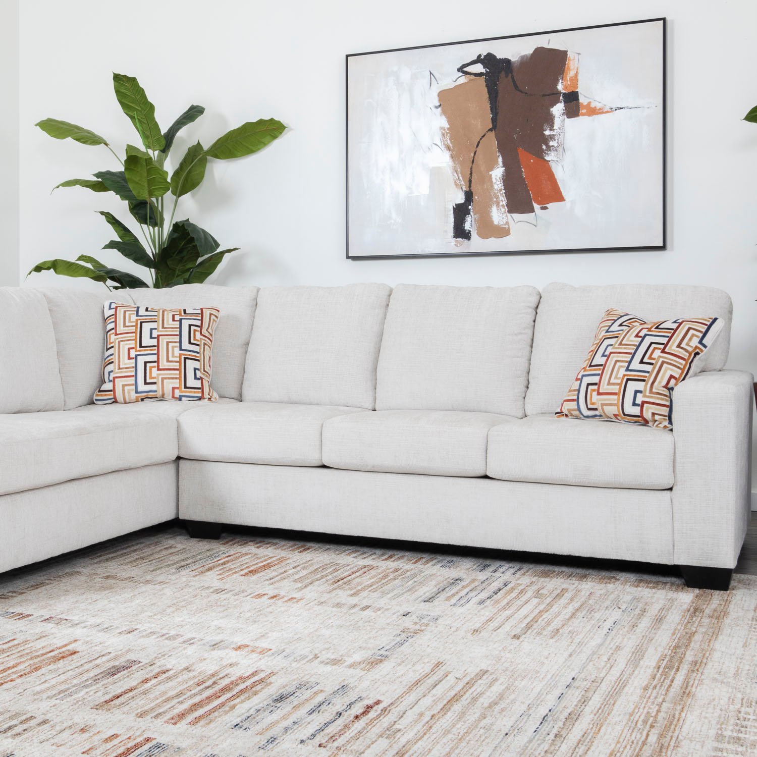 Stone 2 Piece Sectional with LAF Chaise - Ashley Furniture | AFW.com