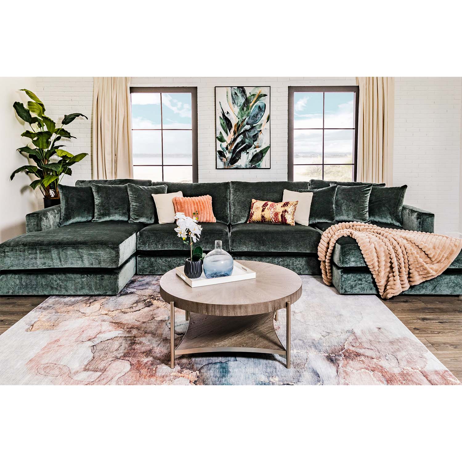 Remington 4 Piece Sectional | 2245-75, 31, 31, 76 | Jackson