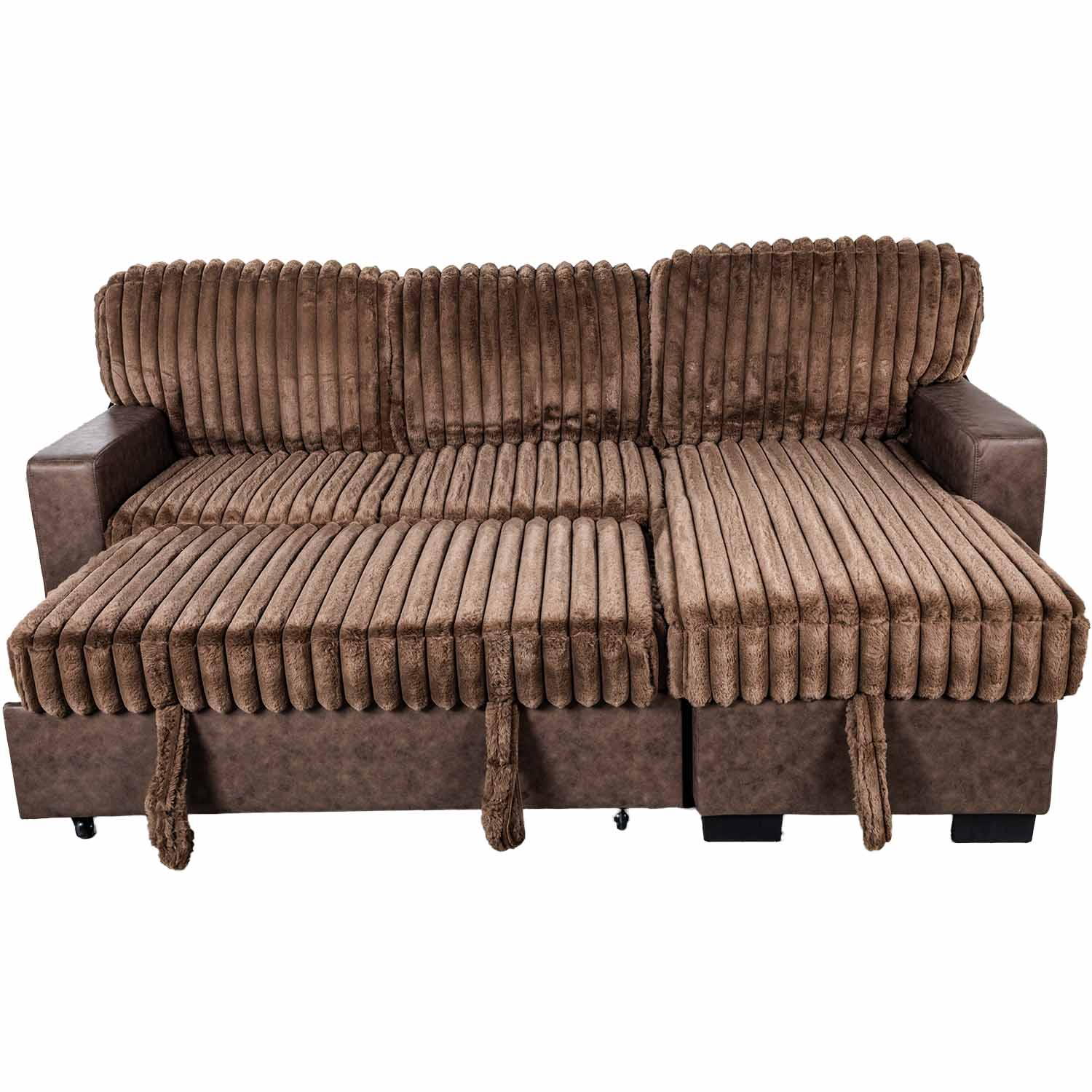 Teddy Reversible Sofa Chaise with Drop Down Table | 1G-5975C/L