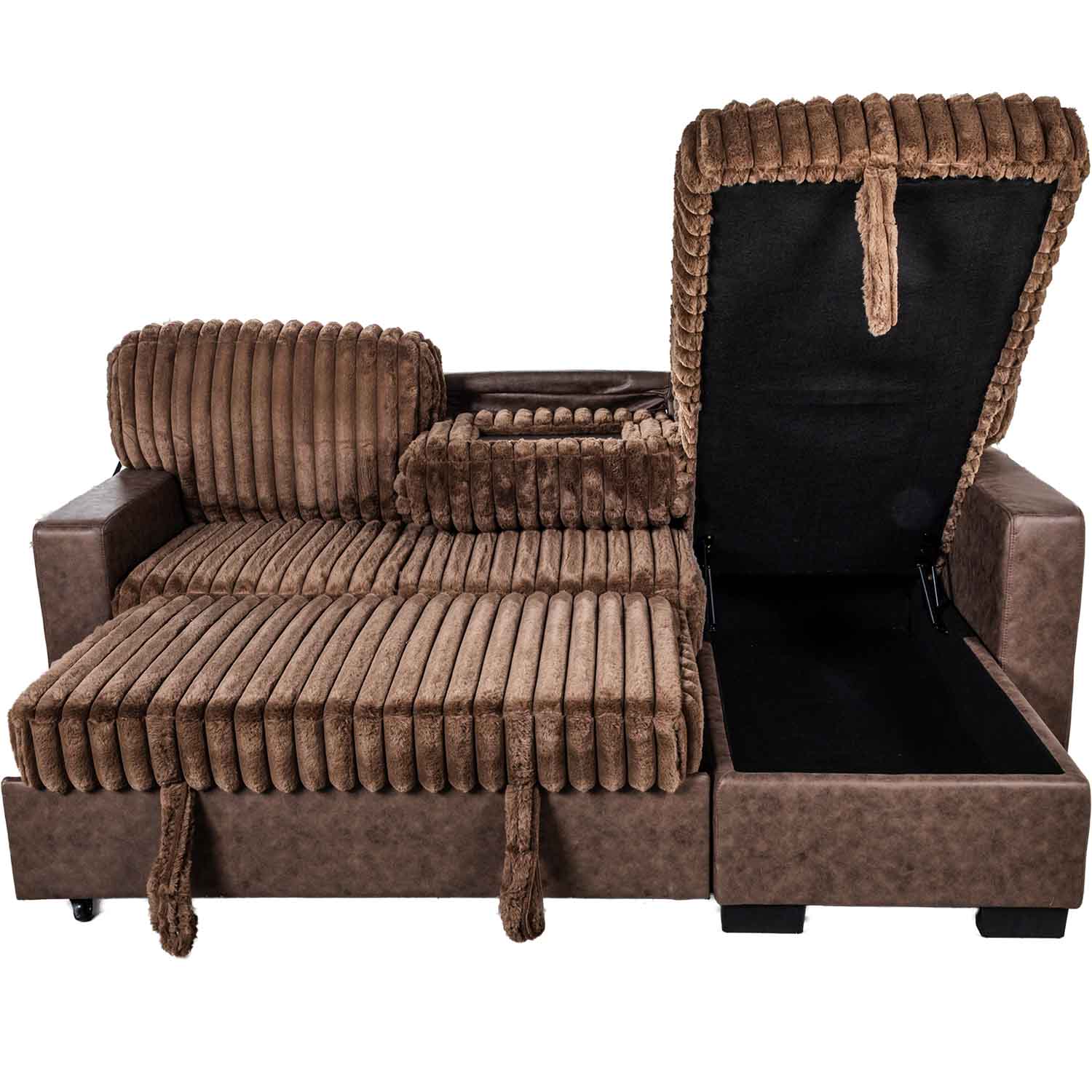 BEAR　ソファ Teddy Reversible Sofa Chaise with Drop Down Table | 1G-5975C/L