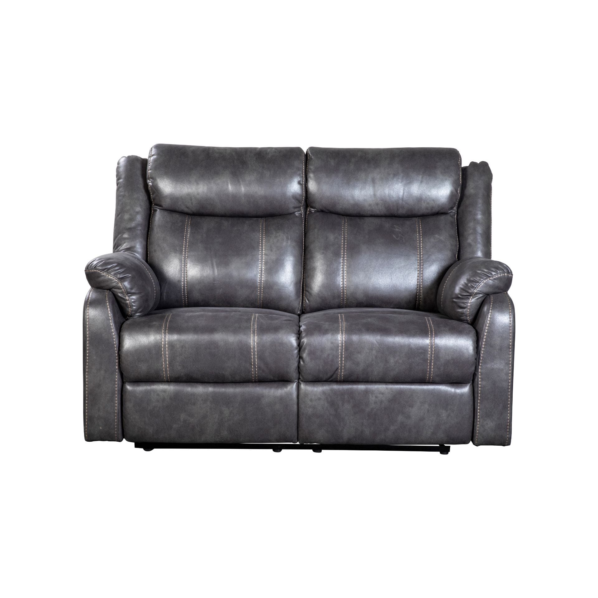 Clayton Brown Reclining Loveseat - Thumbnail 2