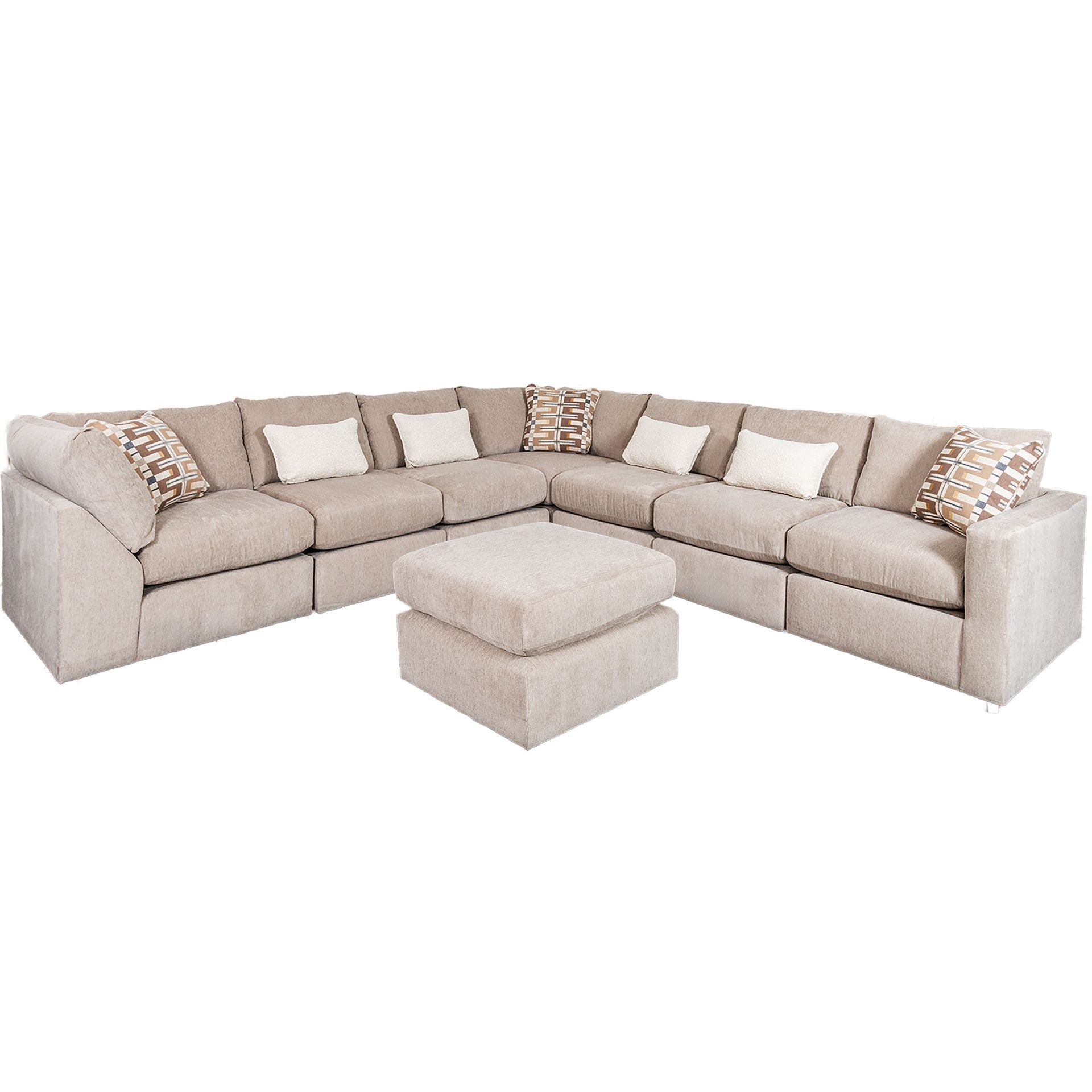 Nolte 7PC Sectional with RAF Chair