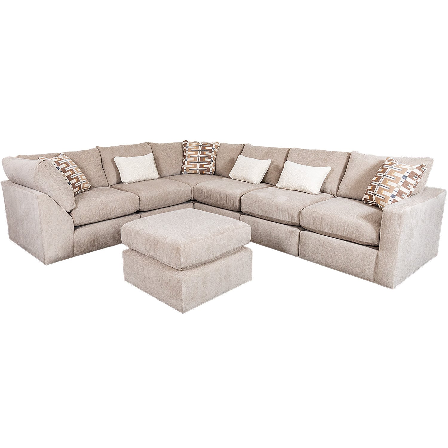 Nolte 7PC Sectional with RAF Chair - Thumbnail 3