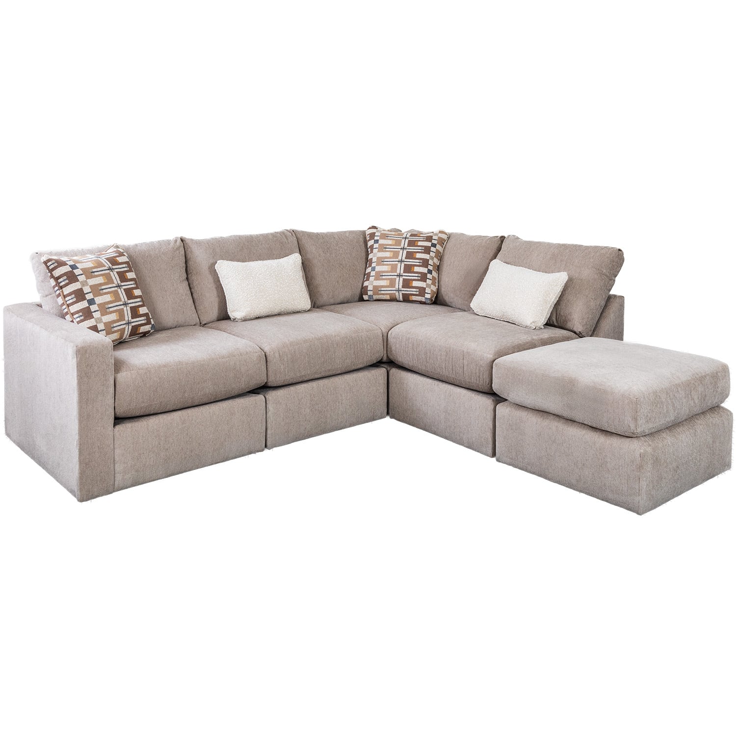 Nolte 5PC Sectional with LAF Chair - Thumbnail 3