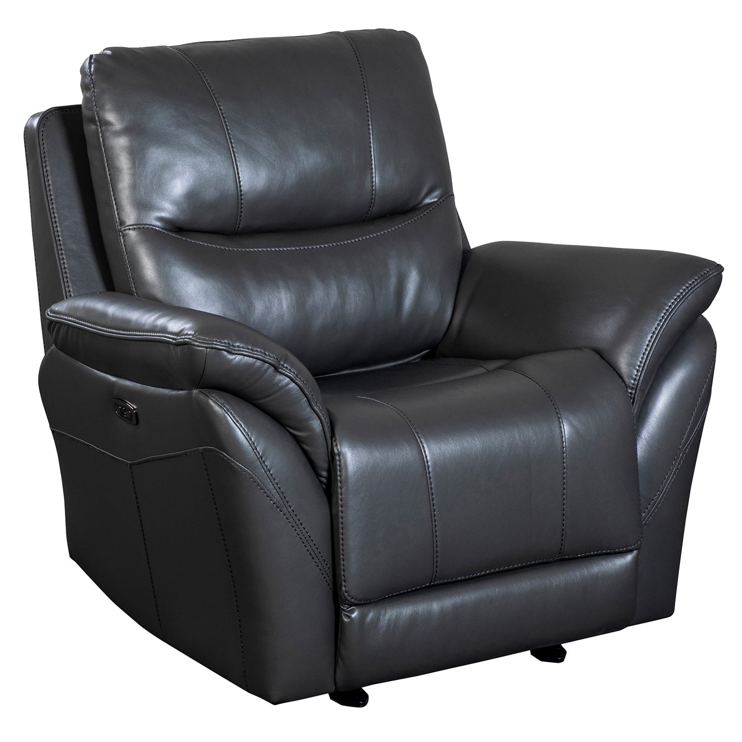 Eclipse Leather Dual Power Zero Gravity Recliner | 0KK-658PR | AFW.com