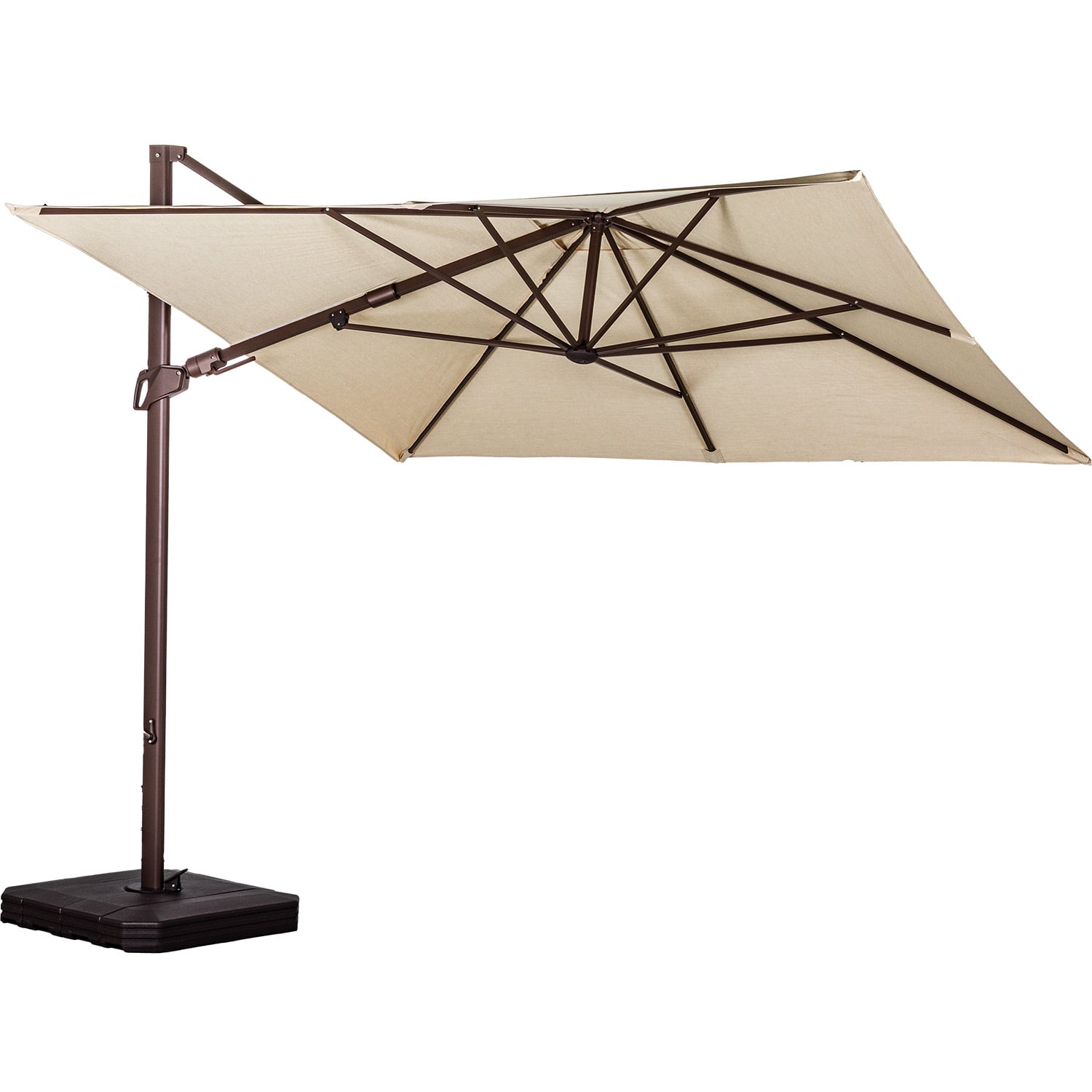 camo patio umbrellas Black Stallion Core Flame-Resistant Industrial Umbrella UB200-CAM