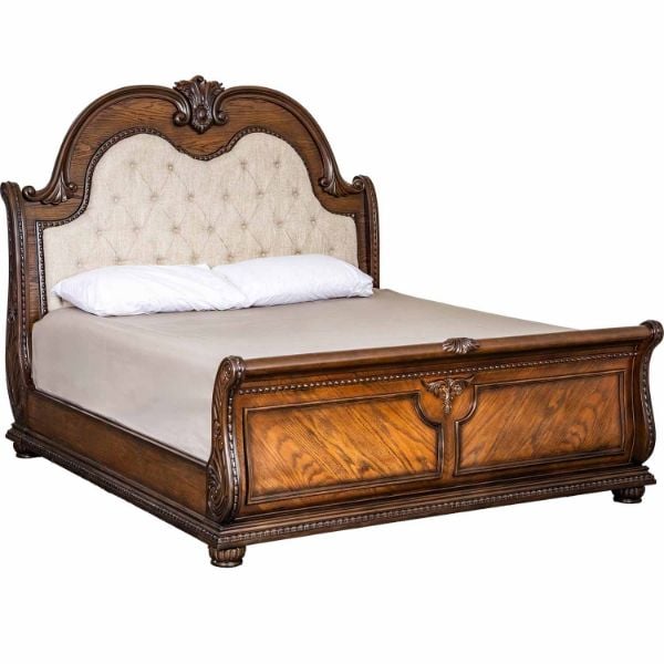 Stanley King Sleigh Bed - Thumbnail 5
