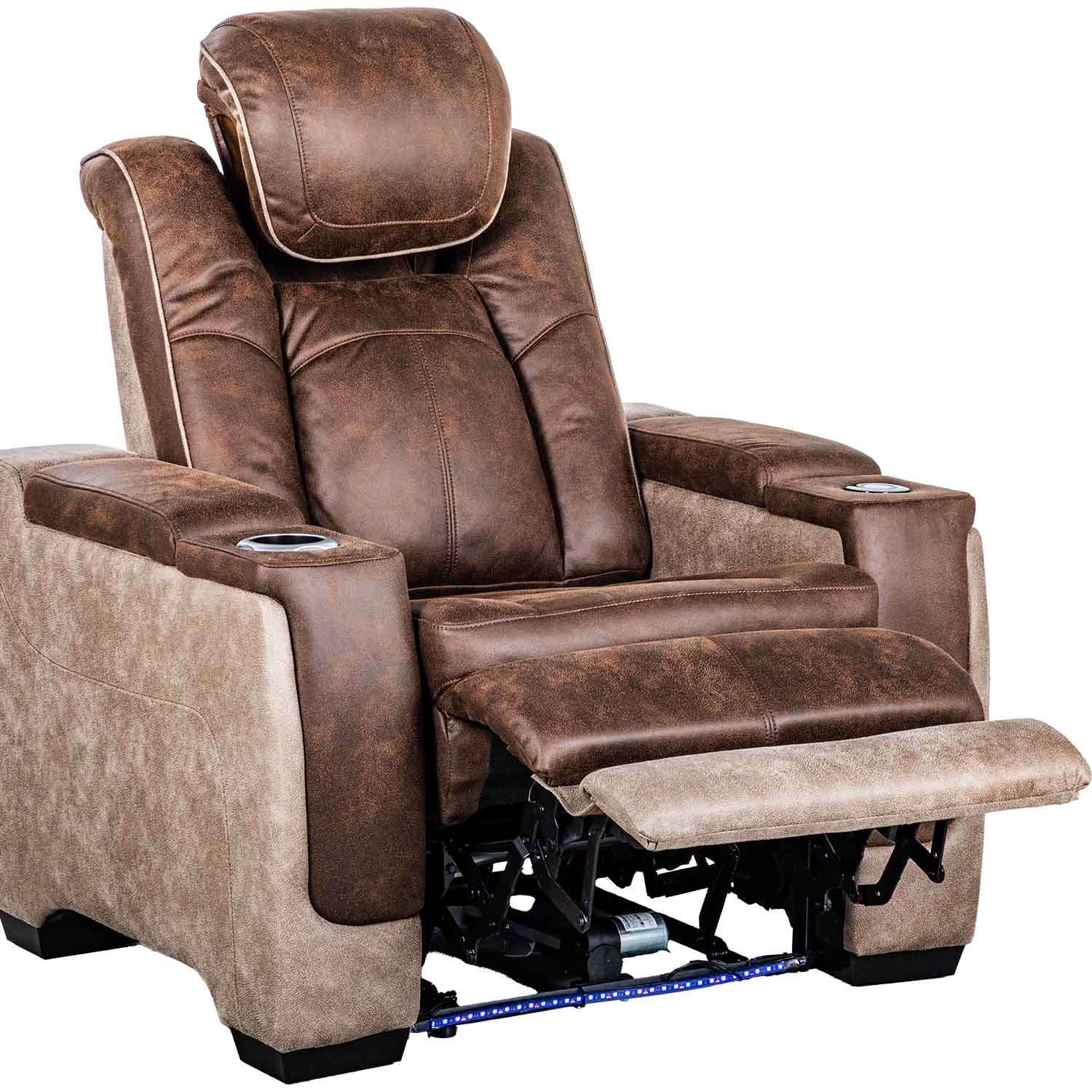 Relax in the Lantana Dual Power Recliner | AFW.com