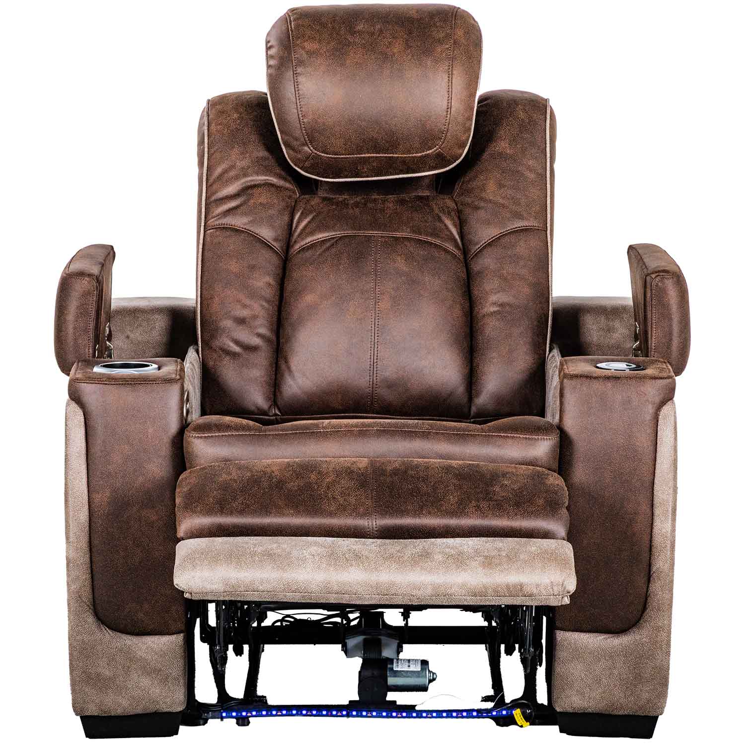 Relax in the Lantana Dual Power Recliner | AFW.com