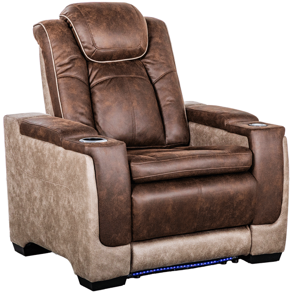 Relax in the Lantana Dual Power Recliner | AFW.com