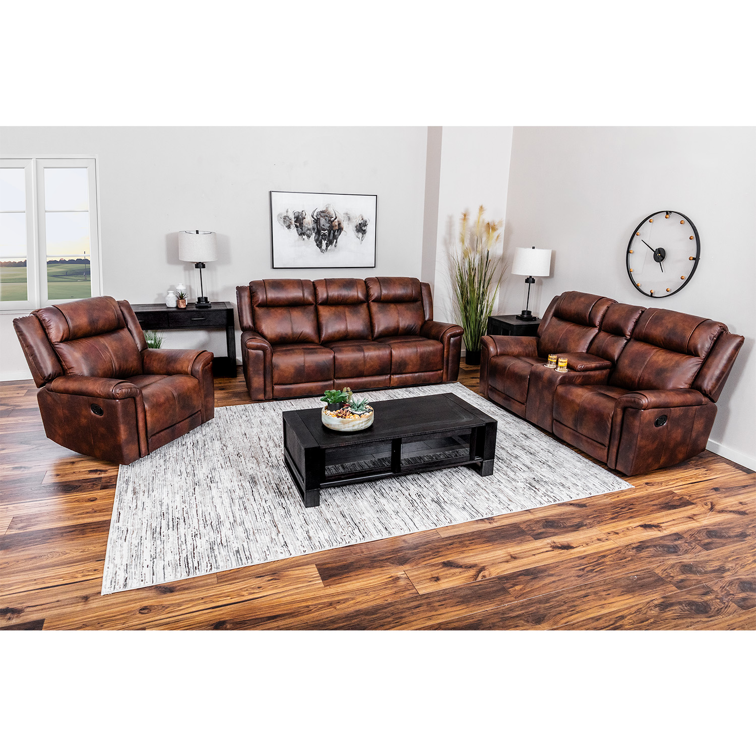 Braylen Reclining Sofa - | AFW.com