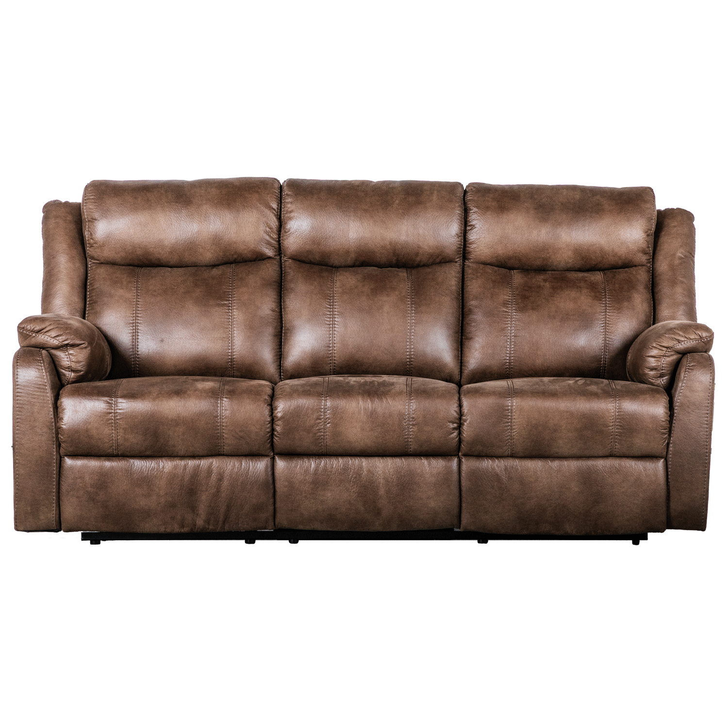 Wembley Chocolate Italian Leather Power Reclining Sofa | 64581