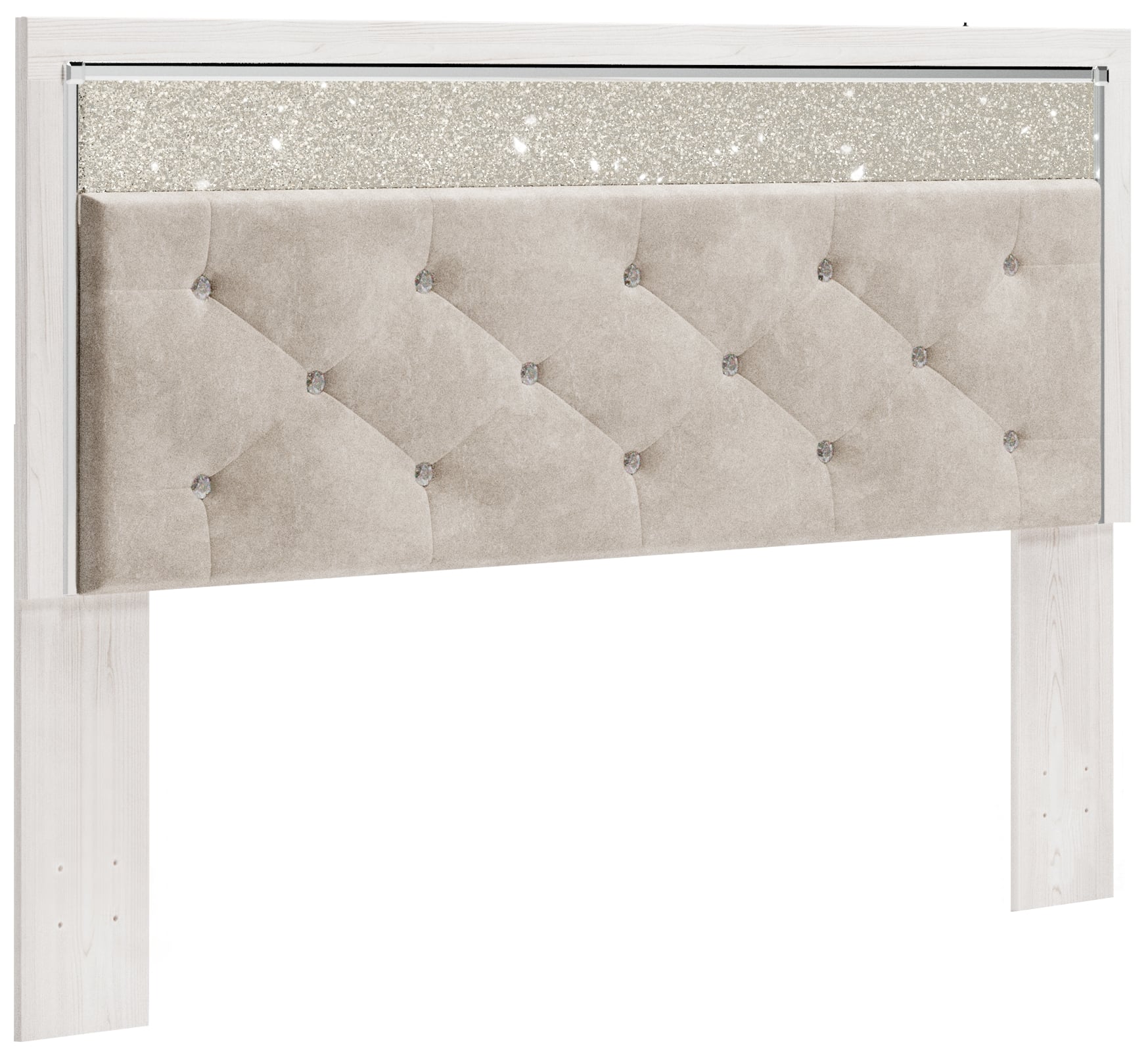 Altyra Upholstered Panel Headboard - Thumbnail 2