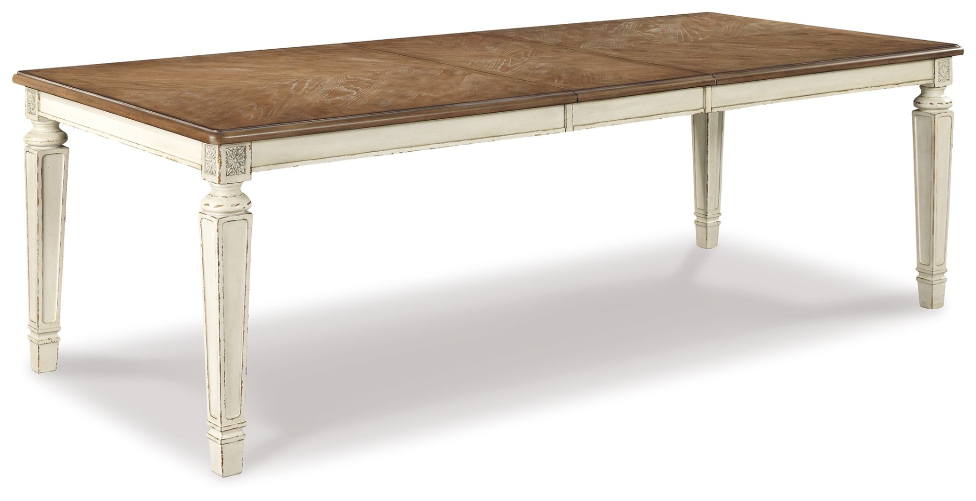 Realyn Oval Extendable Dining Table - Thumbnail 2