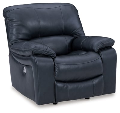 Eclipse Leather Dual Power Zero Gravity Recliner | 0KK-658PR | AFW.com