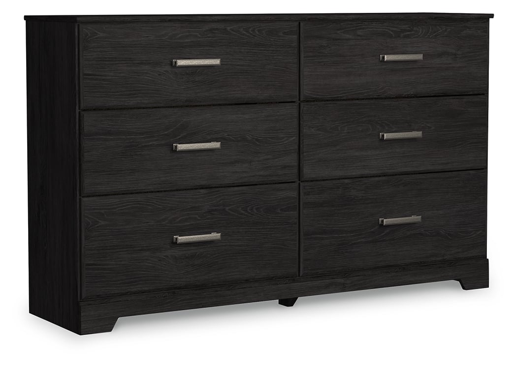 victorian gothic black wedding dresses LuxenHome Mid-Century Modern Wave 6-Drawer 47.2-Inch Wide Dresser