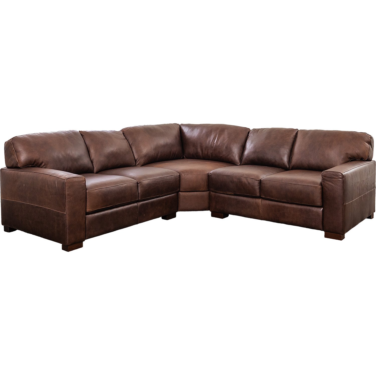 Drew 6 Piece P2 Recline Leather Sectional | 1C-1570-6PC | AFW.com