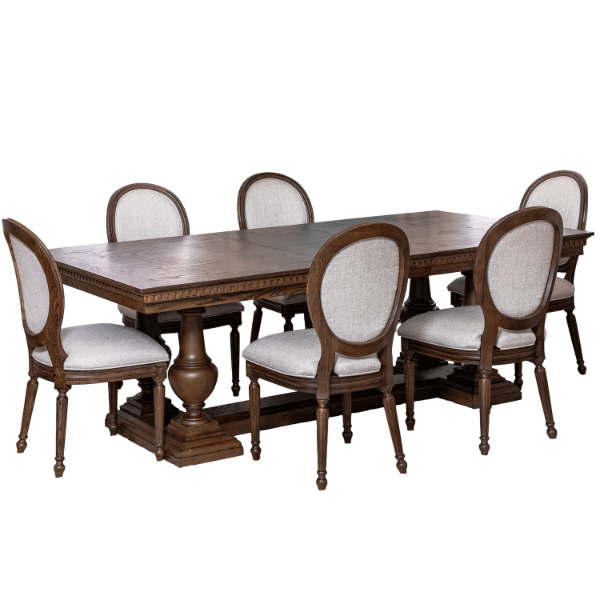 Morgan Dining 7 Piece Side Chair Set - Thumbnail 2