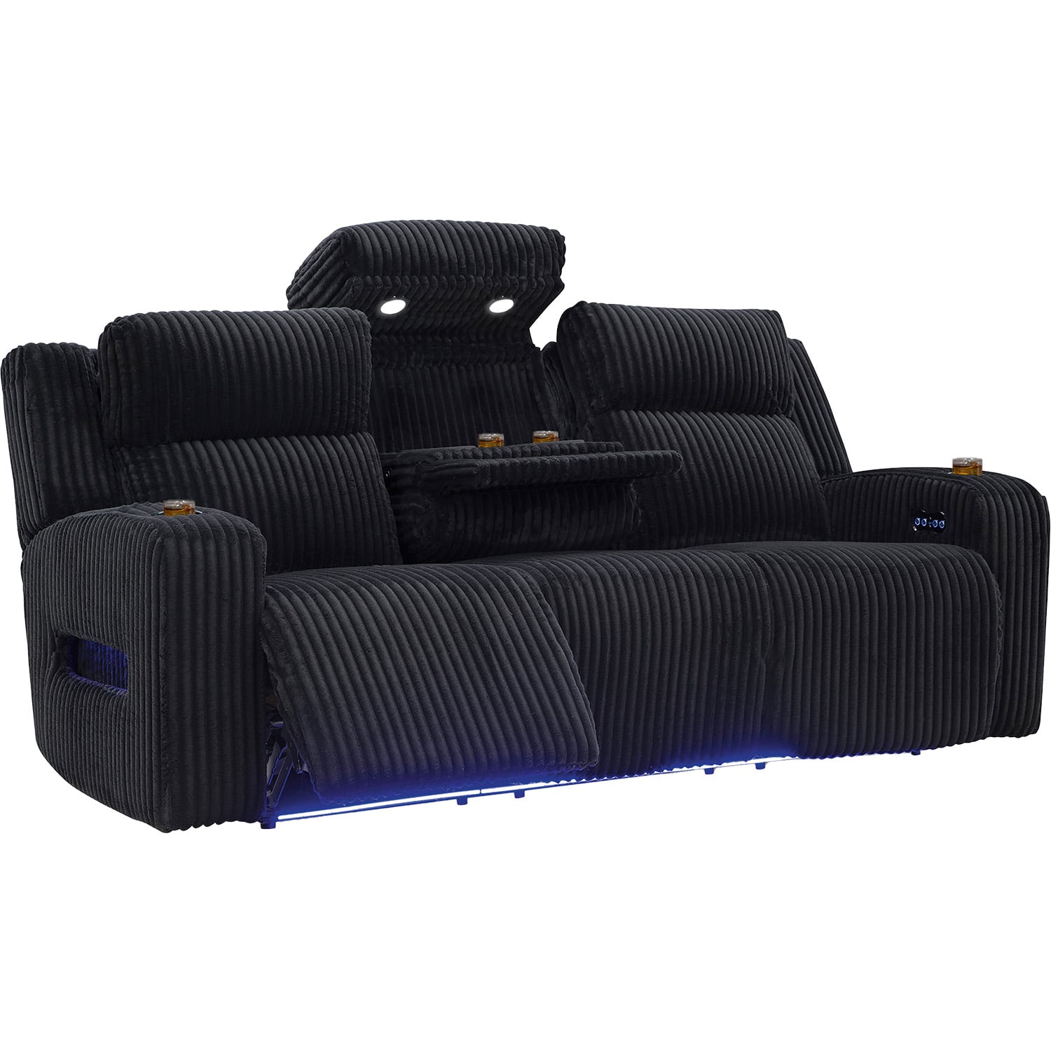 Forest Lake Dual Power Zero Gravity Recline Sofa - Ashley