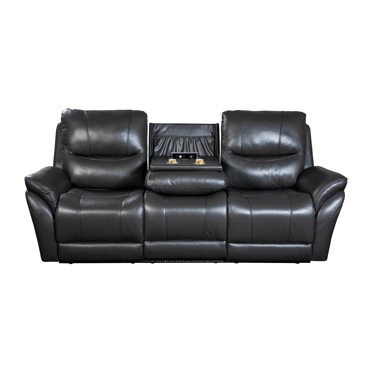 Julie Power Recline Console Loveseat - | AFW.com