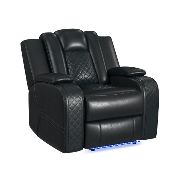CarloPowerMotionReclinerwithPowerHeadrestLEDinPebbleBlack_Angle.jpg