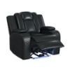 CarloPowerMotionReclinerwithPowerHeadrestLEDinPebbleBlack_AngleOpen.jpg