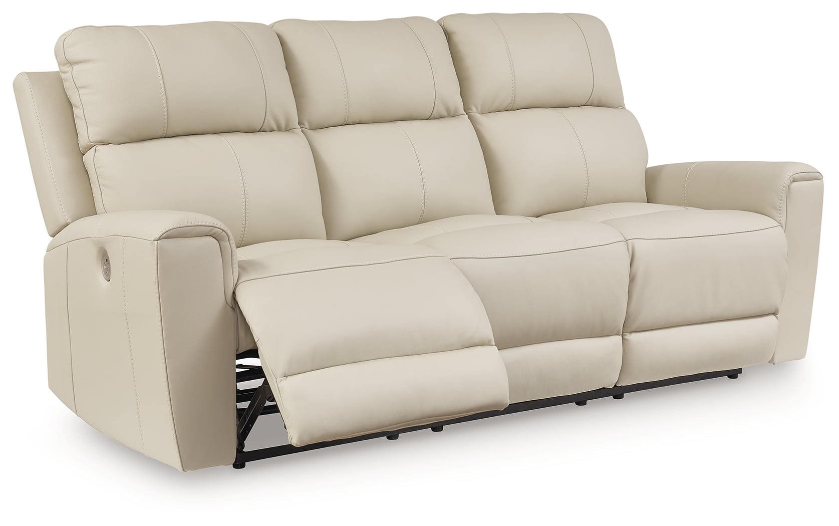 Dahlmoore White Power Reclining Sofa - Ashley Furniture | AFW.com