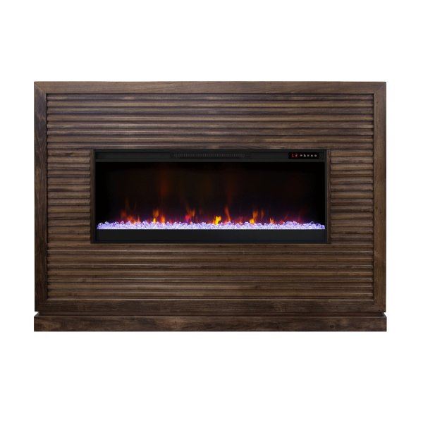 Riviera Brown Fireplace