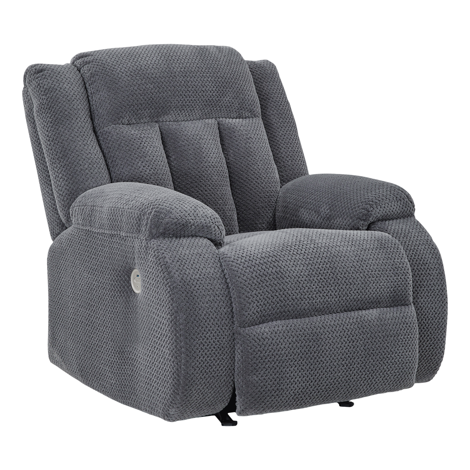 Graphite Gray Rocker Recliner | F1-466RR | AFW.com