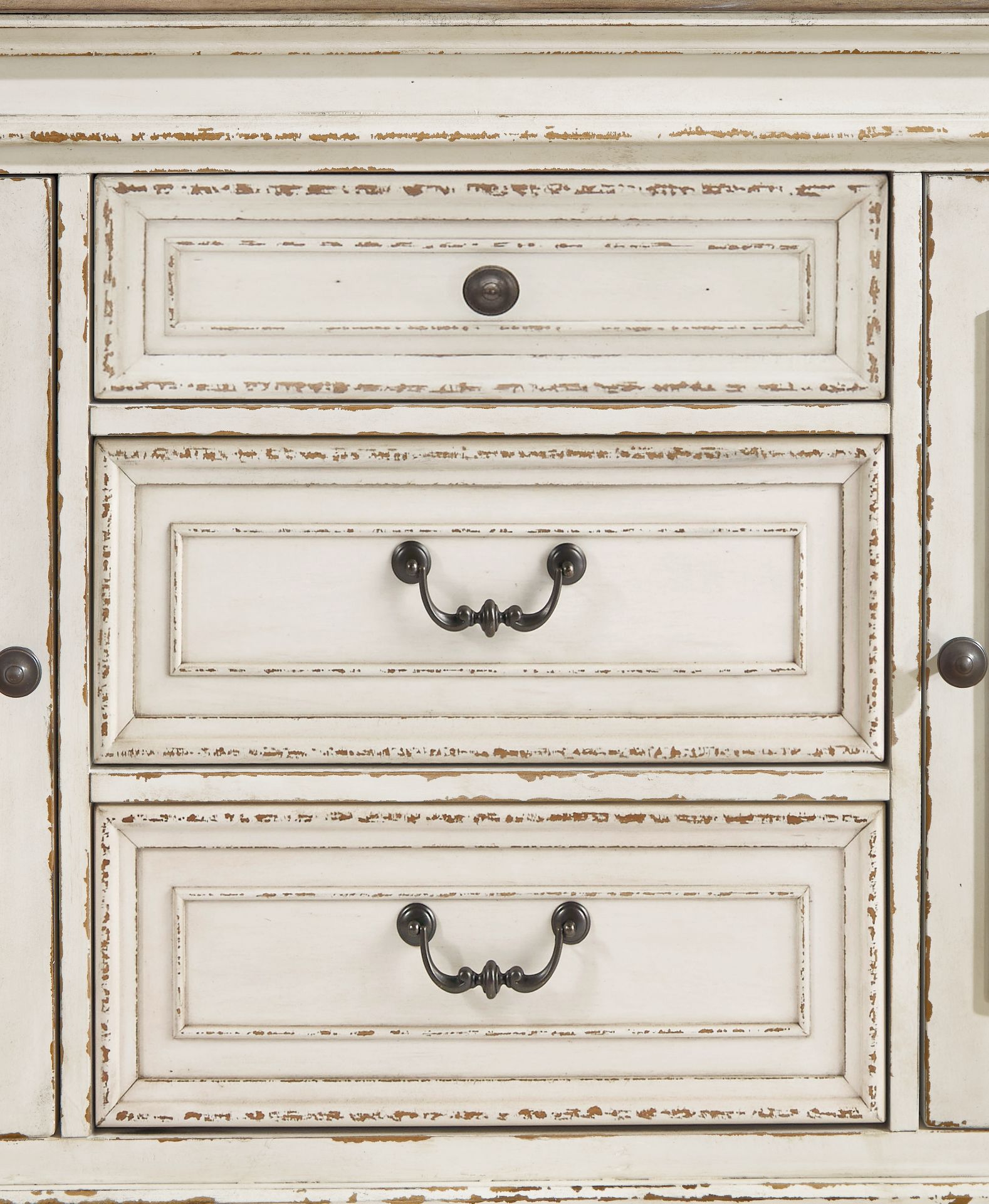 Realyn Chipped White Dining Server - Ashley Furniture | AFW.com