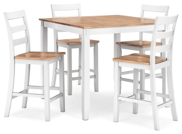 Gesthaven 5 Piece Counter Height Table - Thumbnail 2