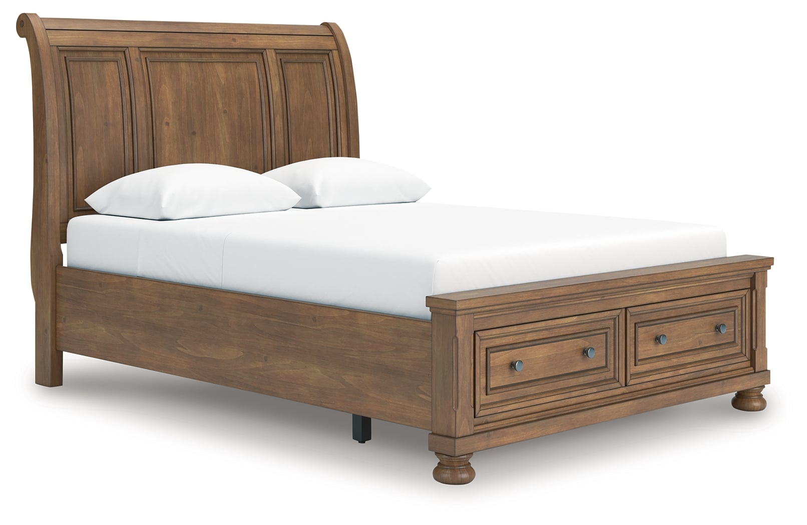 ※さや※ bed&amp;breakfast ダブルフェイスガウン Octavia Queen Bed Alcala Taupe Four Hands
