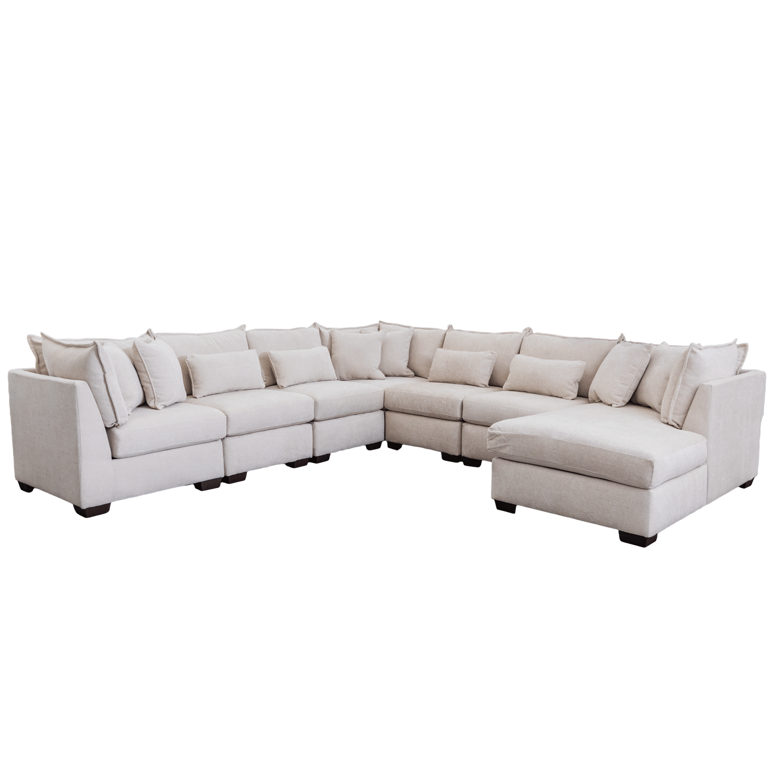 Haven 7 Piece Sectional with LAF Chaise - Thumbnail 3