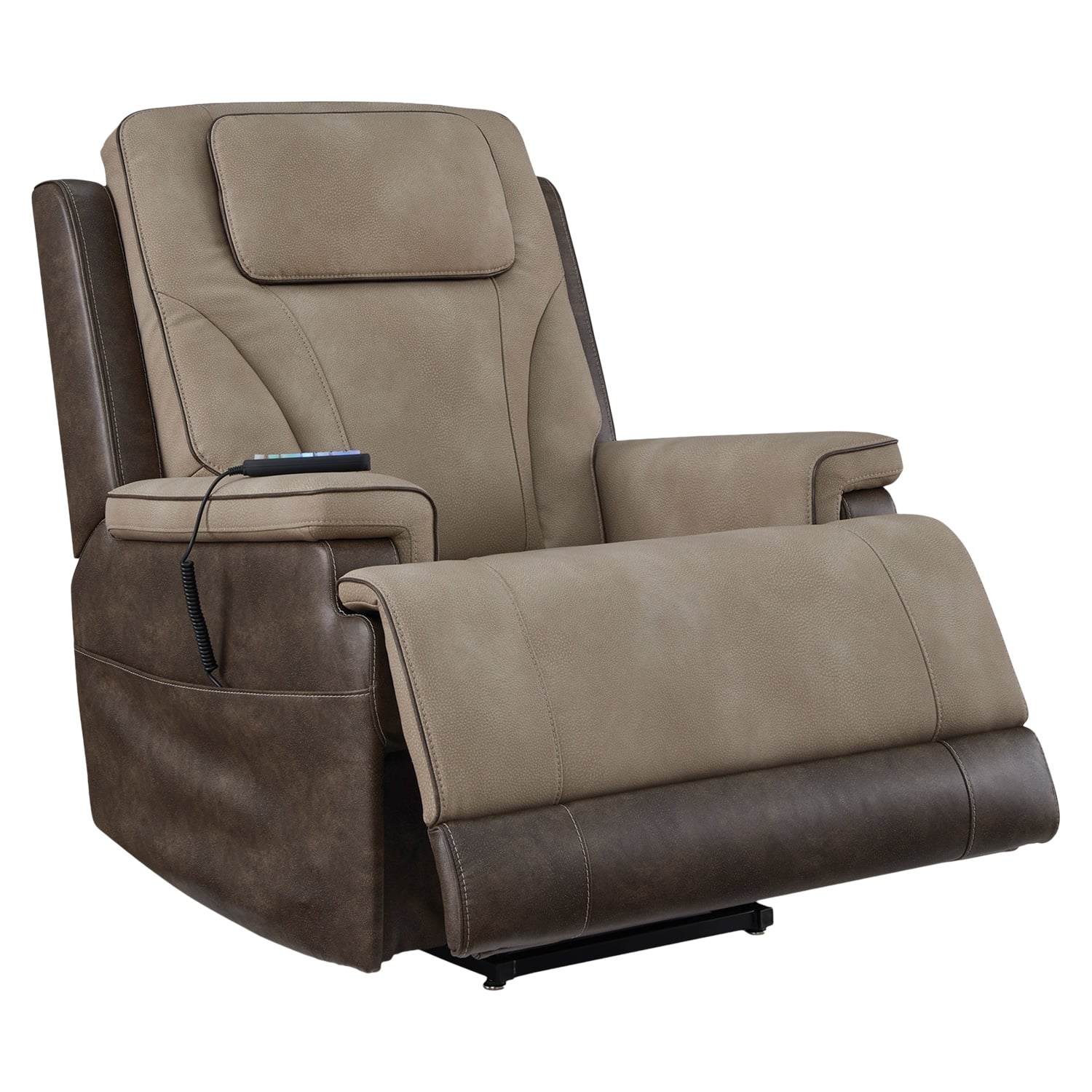 Peaceful Pause Sand Power Lift Recliner with Heat and Massage