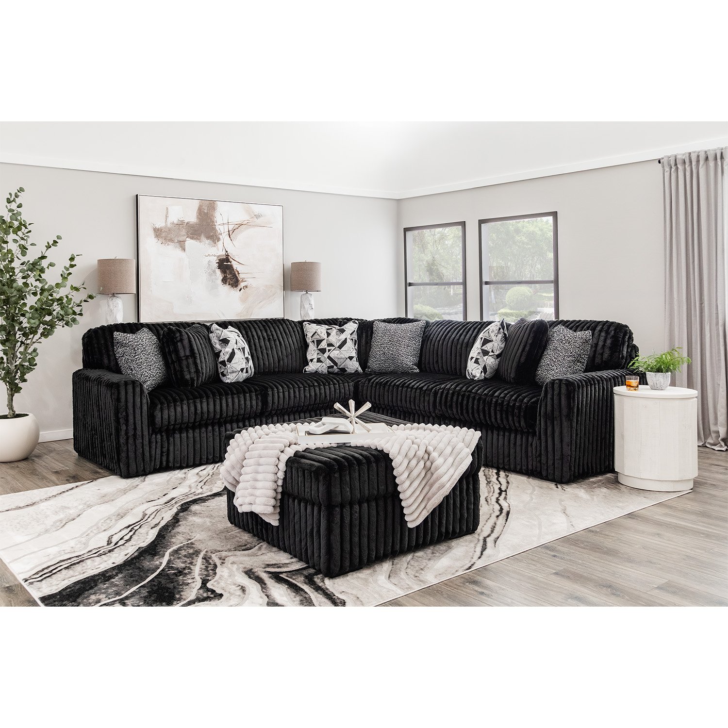 Onyx 3PC Sectional - Ashley Furniture | AFW.com