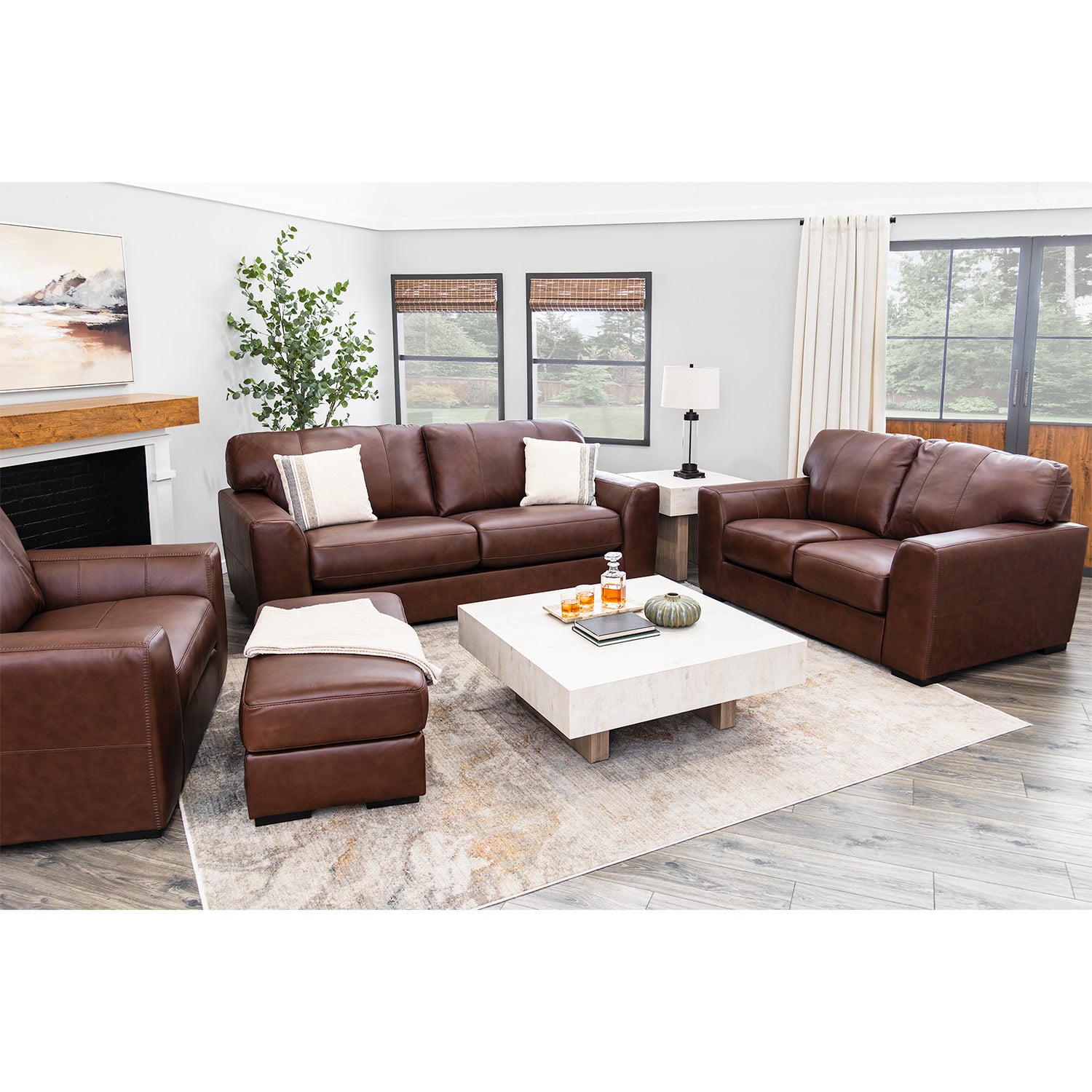 Brogliano Leather Sofa - Ashley Furniture | AFW.com