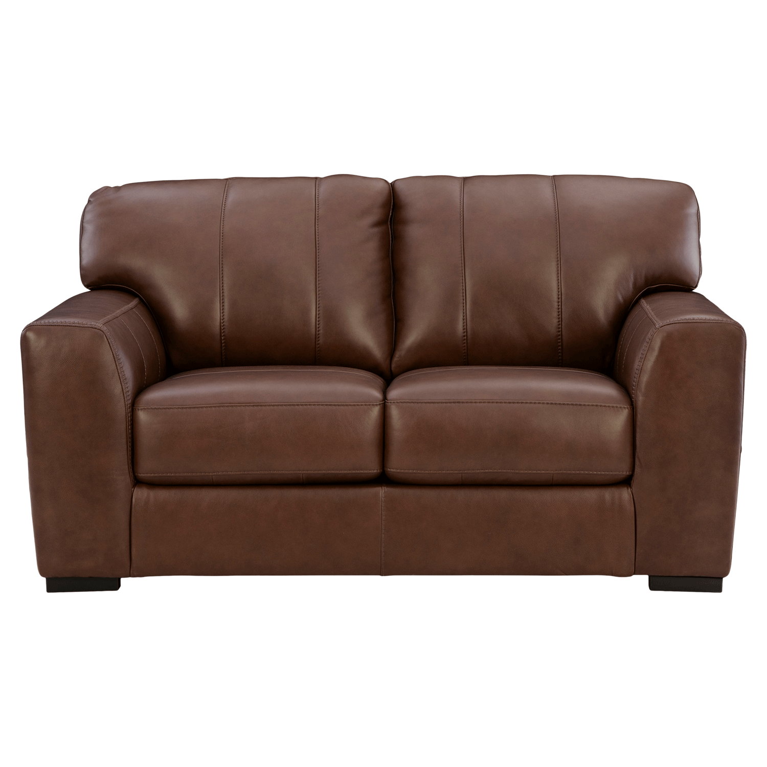 Bolsena Admiral Blue Leather Loveseat - Ashley Furniture | AFW.com