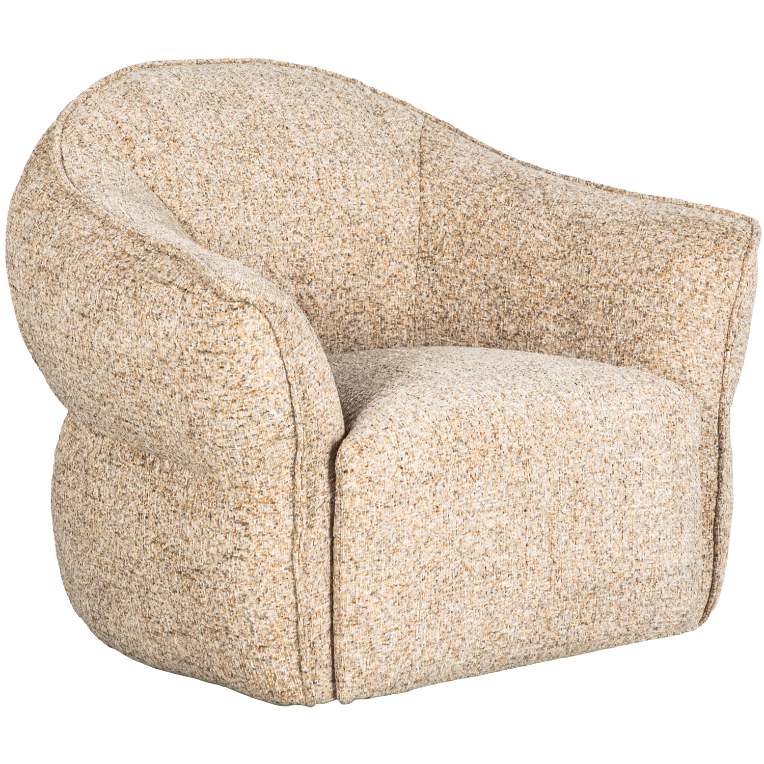 Rani Pewter Swivel Chair - | AFW.com
