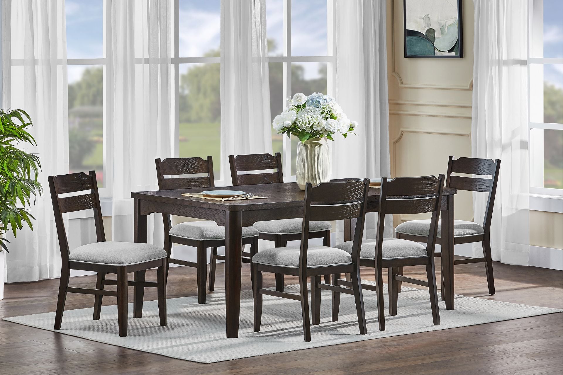 Helena 5 Piece Counter Height Set | 53102-5PC | AFW.com