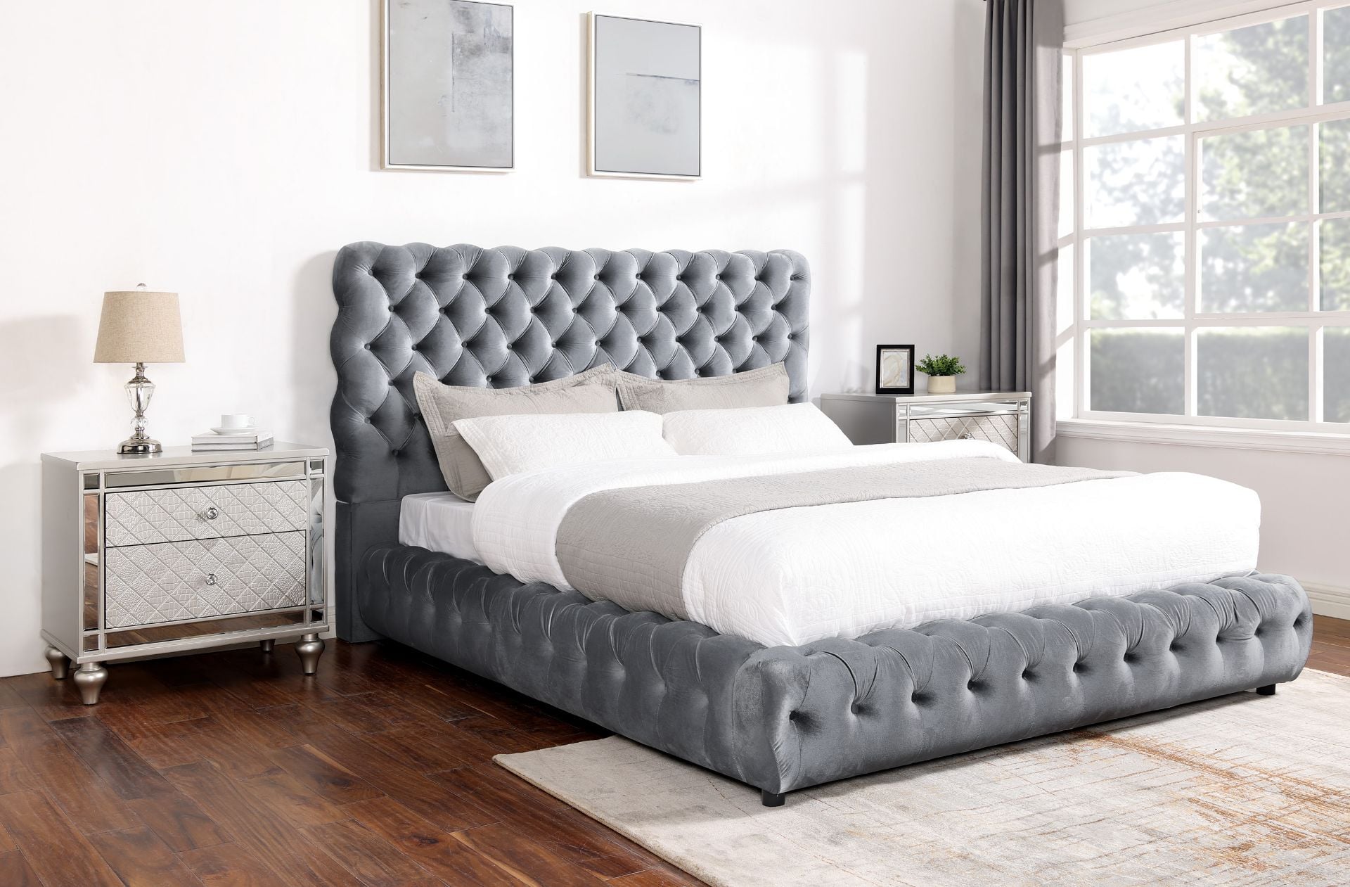 Candace Complete Queen Bed | 2395-500 | AFW.com