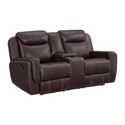 PantherMotionLoveSeatWithConsoleInNeonoBrown_Angle.jpg