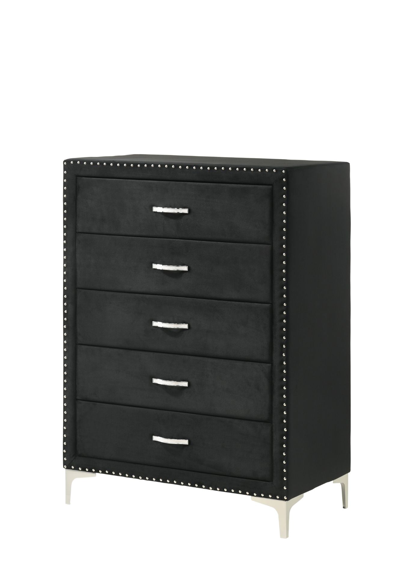 Black 5 Drawer Chest Z-195-05 Kith Furniture 195-05 | AFW.com