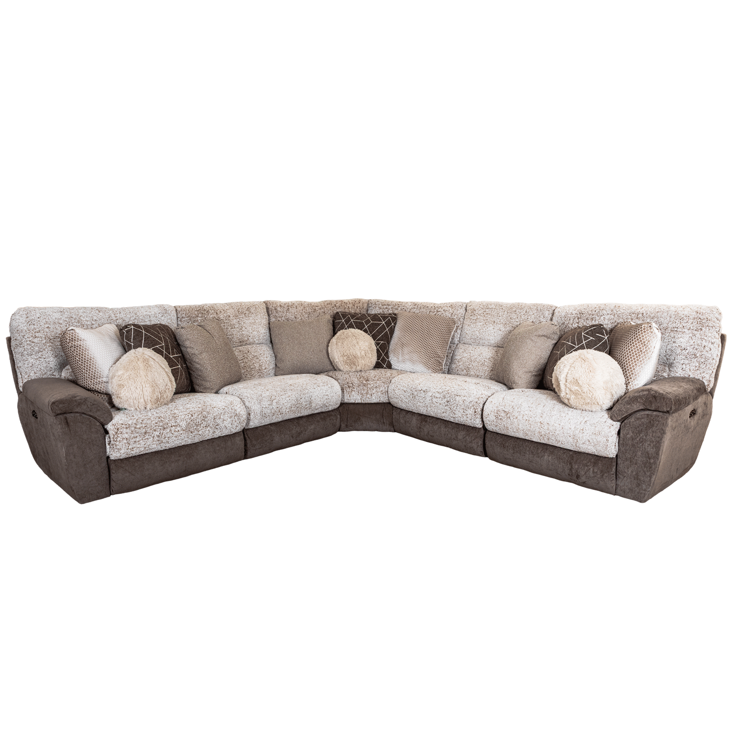 Rendezvous 6PC Dual Power Recline Sectional | 62746/62745/2744