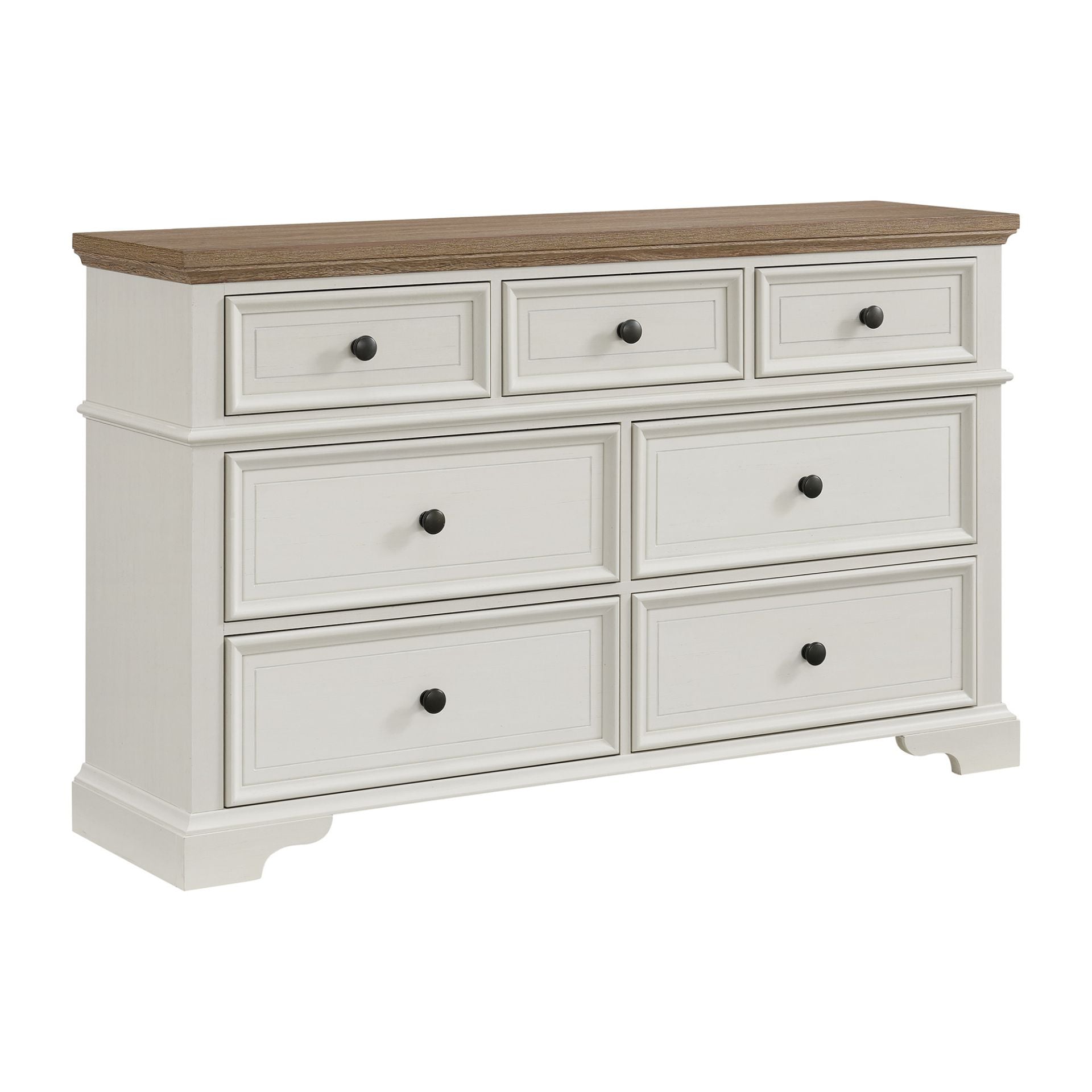 Eastwood Youth Off-White 7-Drawer Dresser | Y-13160-7-DR | Elements  International Group, LLC | AFW.com