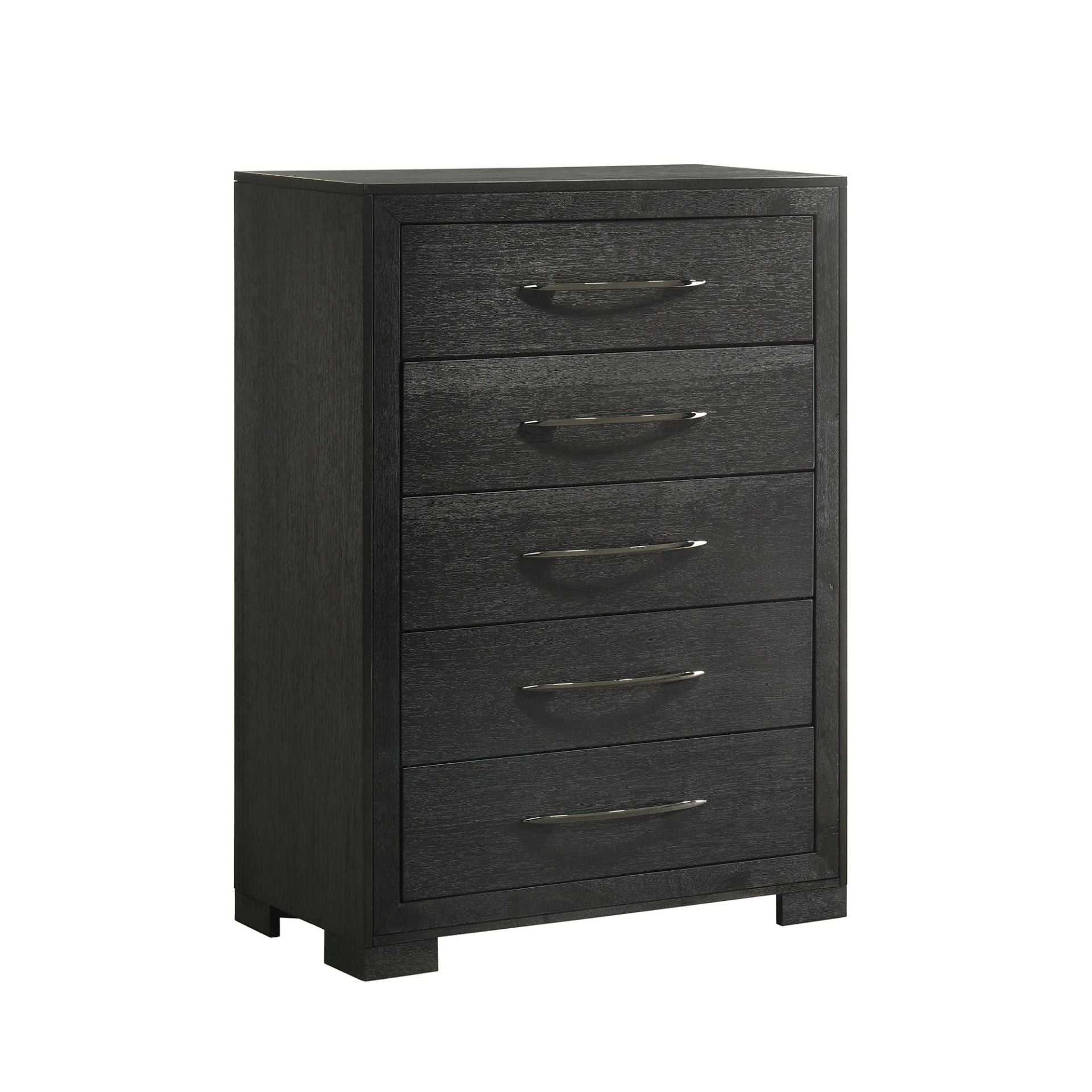 princess polly baby blue dress Black 5 Drawer Chest Z-195-05 Kith Furniture 195-05