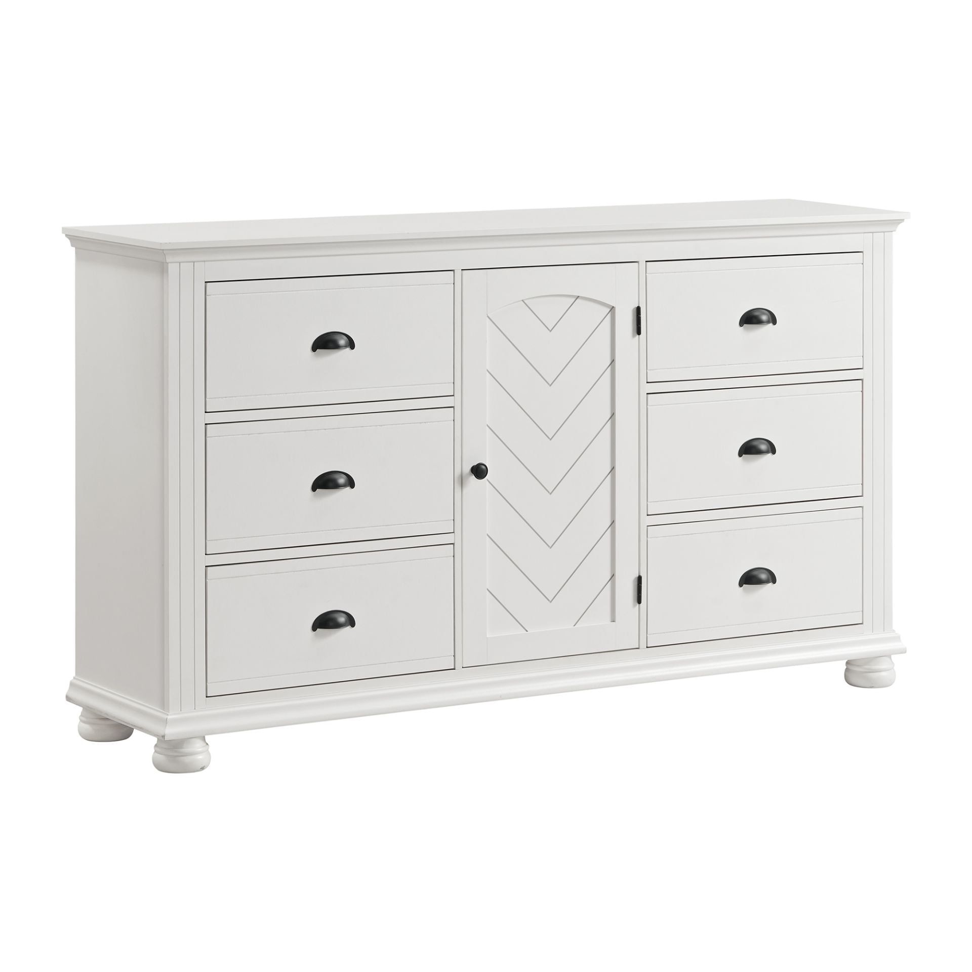 Shaybrock Door Chest, Antique White/Brown - Ashley Furniture | AFW.com