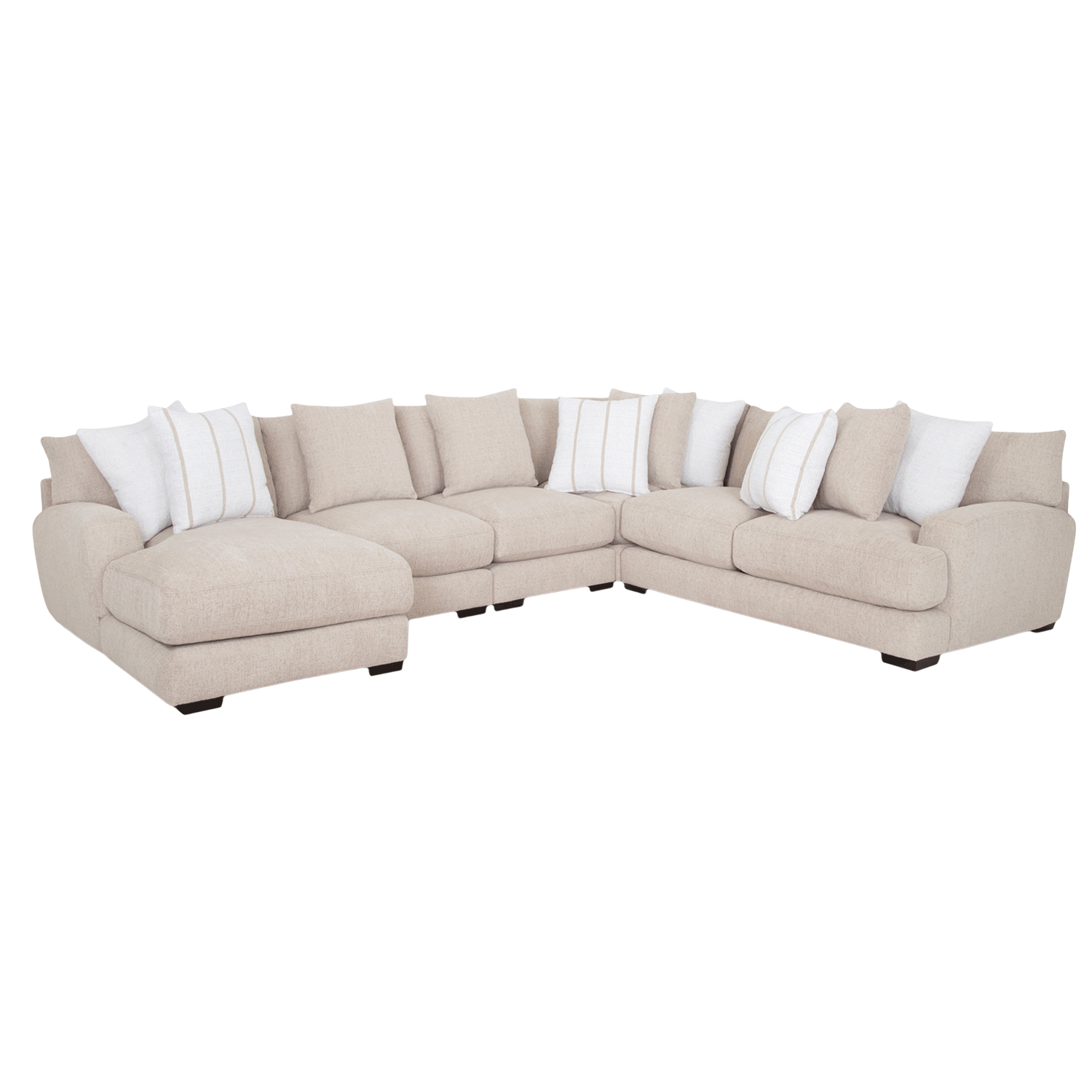 4PC with RAF Cuddler Sectional | K-391RCUD-4PC | AFW.com